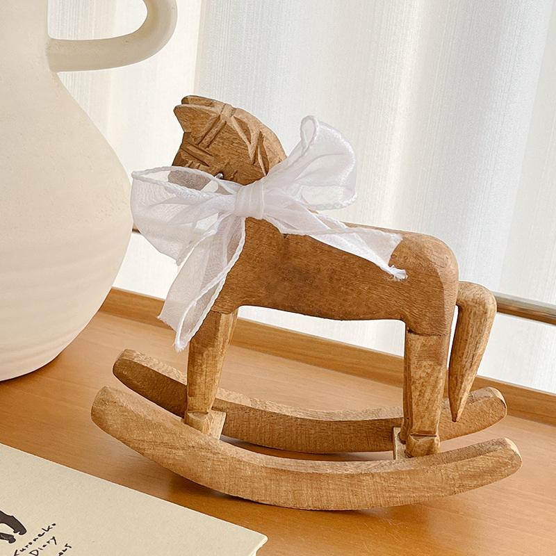 Woodworking Horse - Creative Hand Carved Wooden Horse Series
