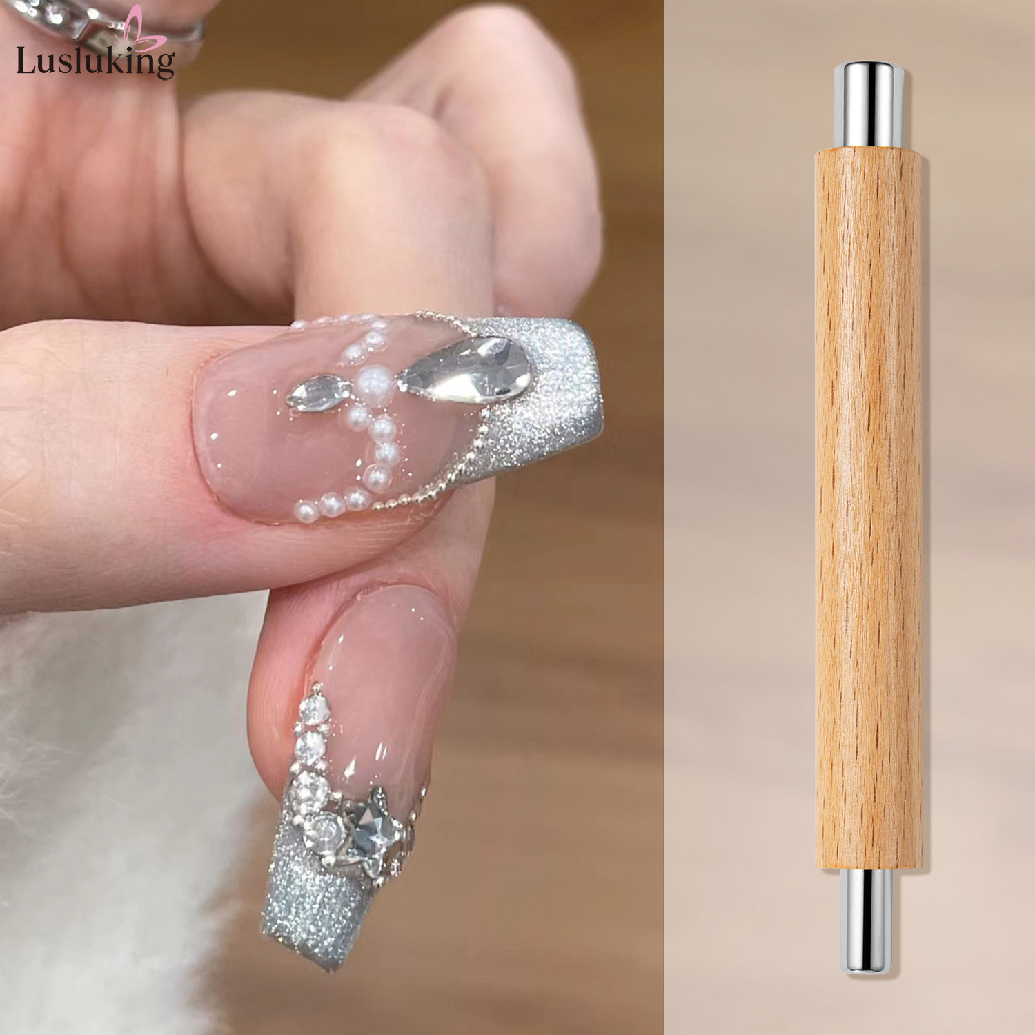 1pc Nail Art Nail Magnetic Sti - đánh giá và giá Woodworking Nails