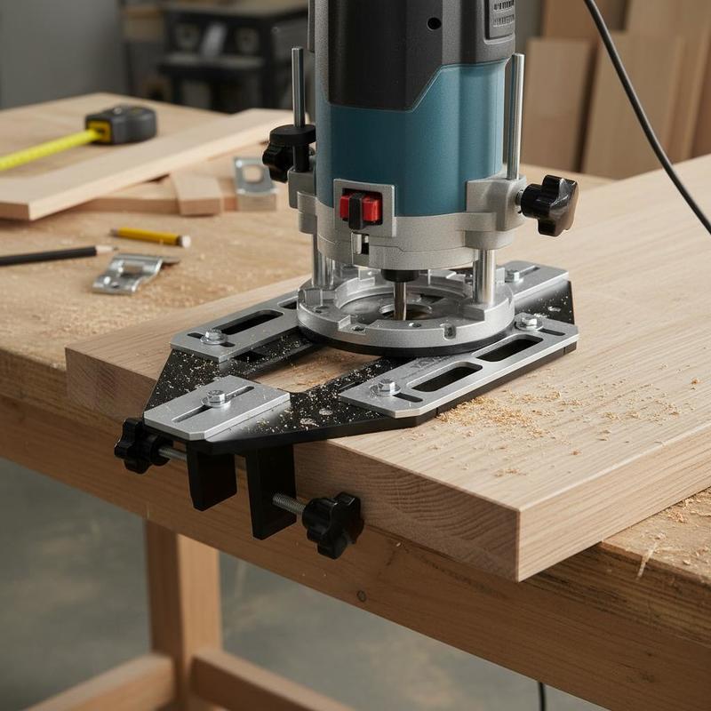Aluminum Alloy Mortise Templat - đánh giá và giá Woodworking Tools