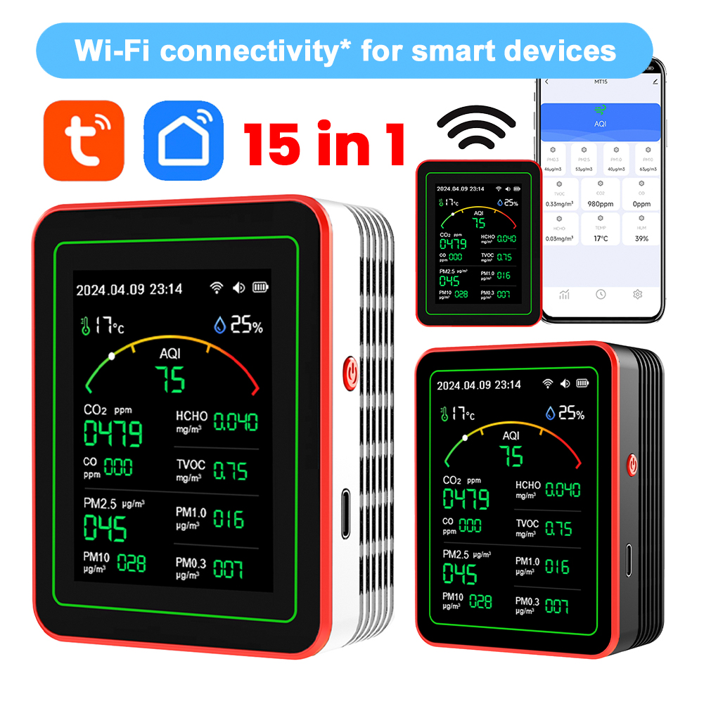 Tuya WiFi 15-in-1 Household CO - đánh giá và giá Woodworking Apps