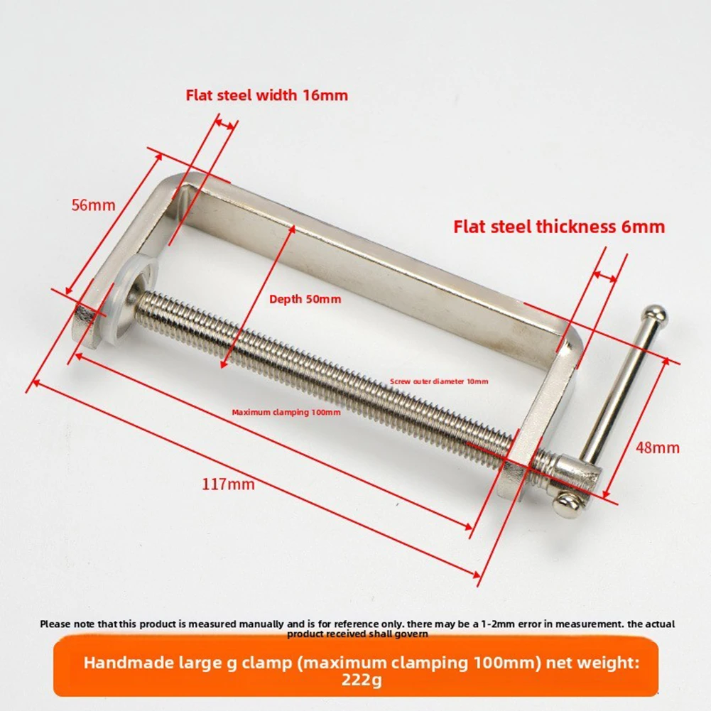 Heavy-Duty G-Clamp Made from F - đánh giá và giá Woodworking Workshop Design