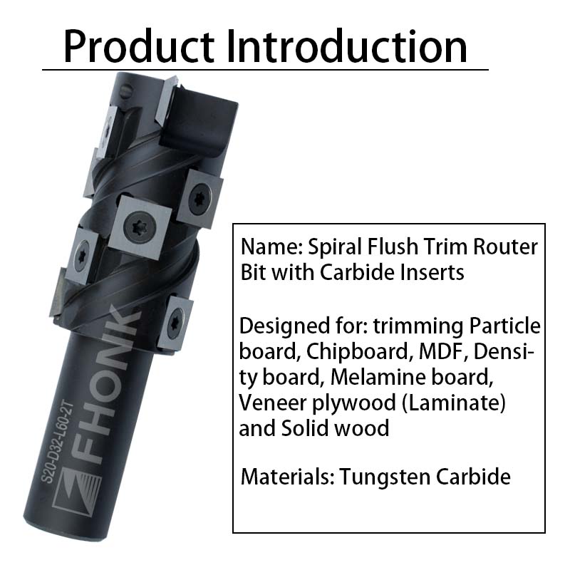 20mm Shank Flush Trim Router B - đánh giá và giá Woodworking Tools