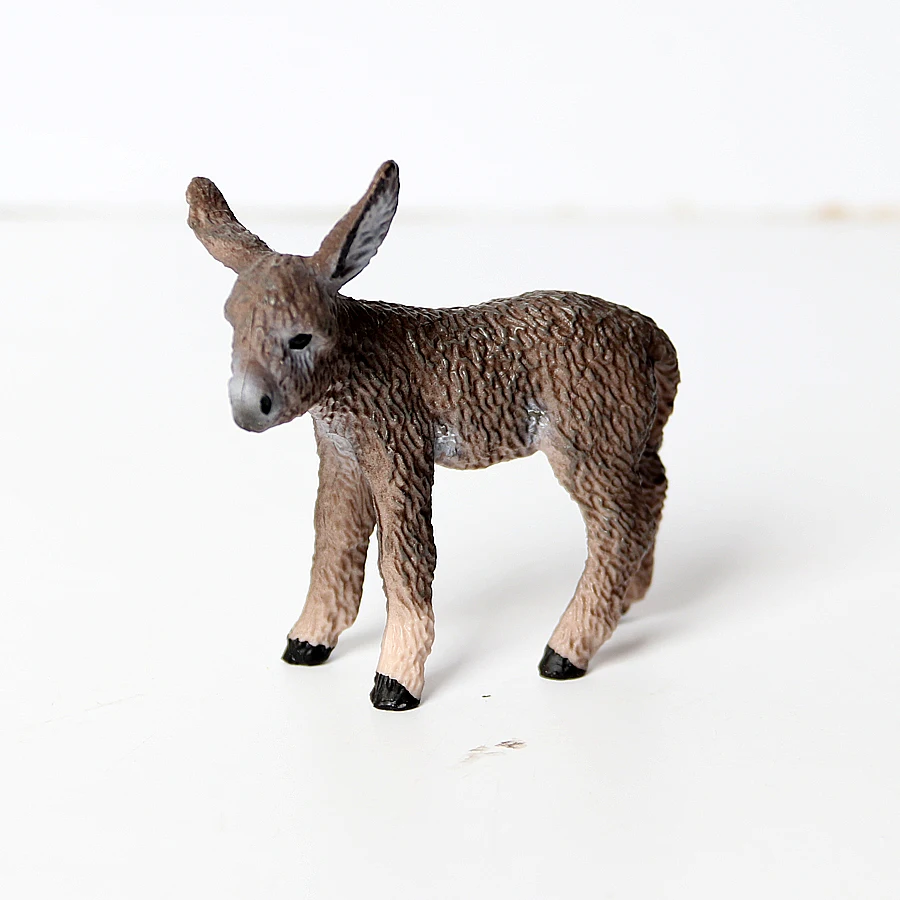 Donkey Model Toy Animals Figur - đánh giá và giá Woodworking Horse