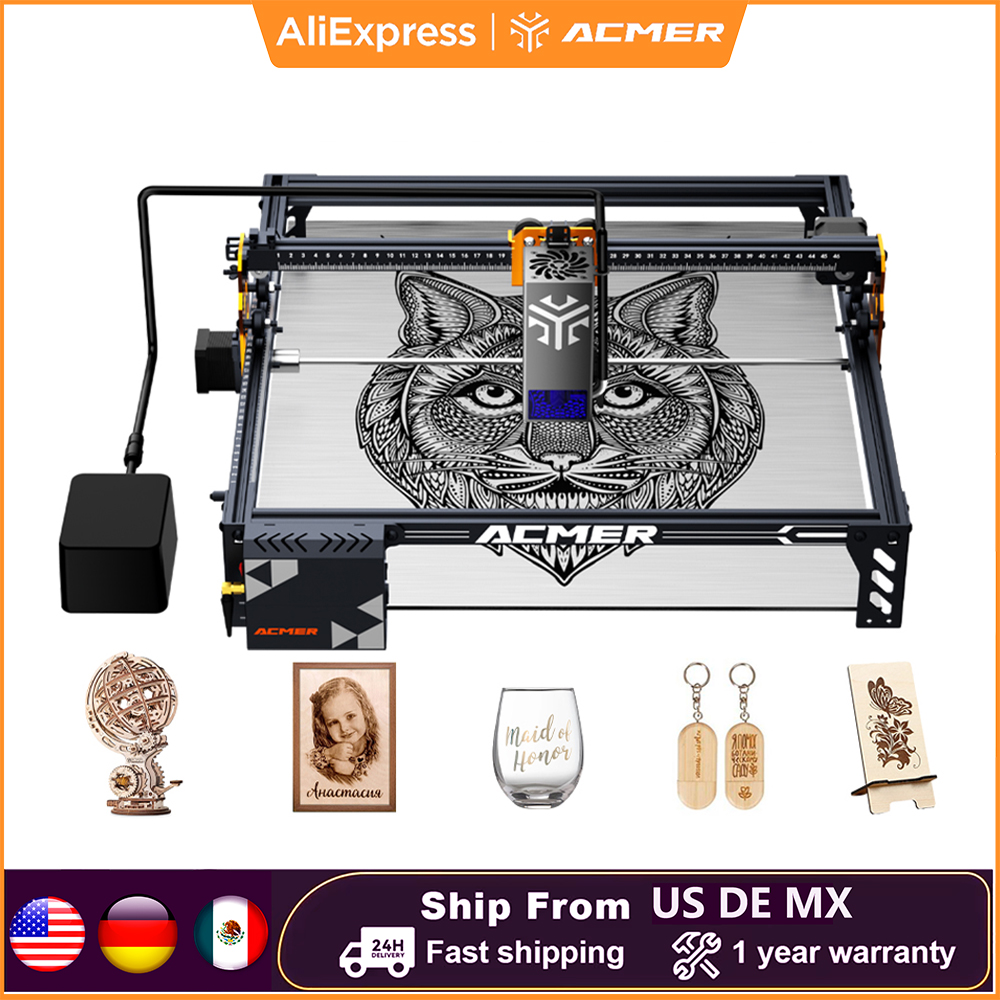 ACMER P1 S PRO 20W 10W 6W Lase - đánh giá và giá Woodworking Apps