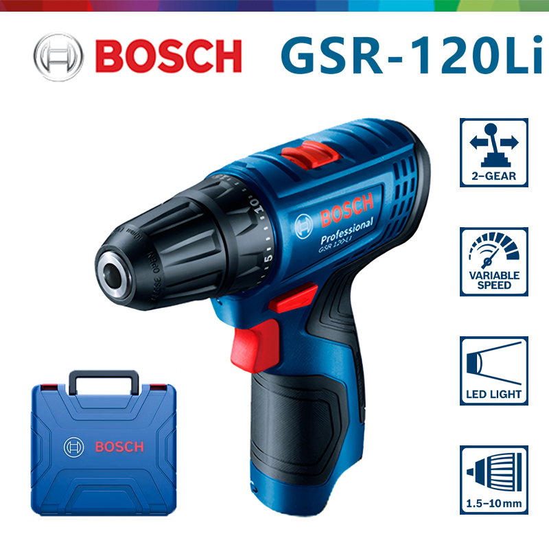 Bosch GSR 120-LI 12V Lithium E - đánh giá và giá Woodworking Drills