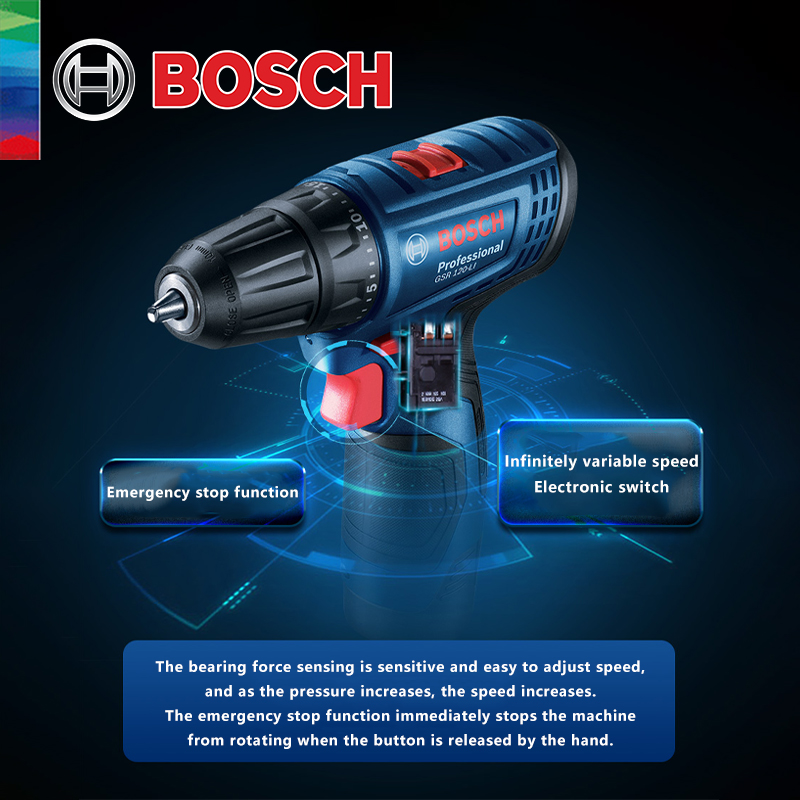Bosch GSR 120-LI 12V Lithium E - đánh giá và giá Woodworking Drills