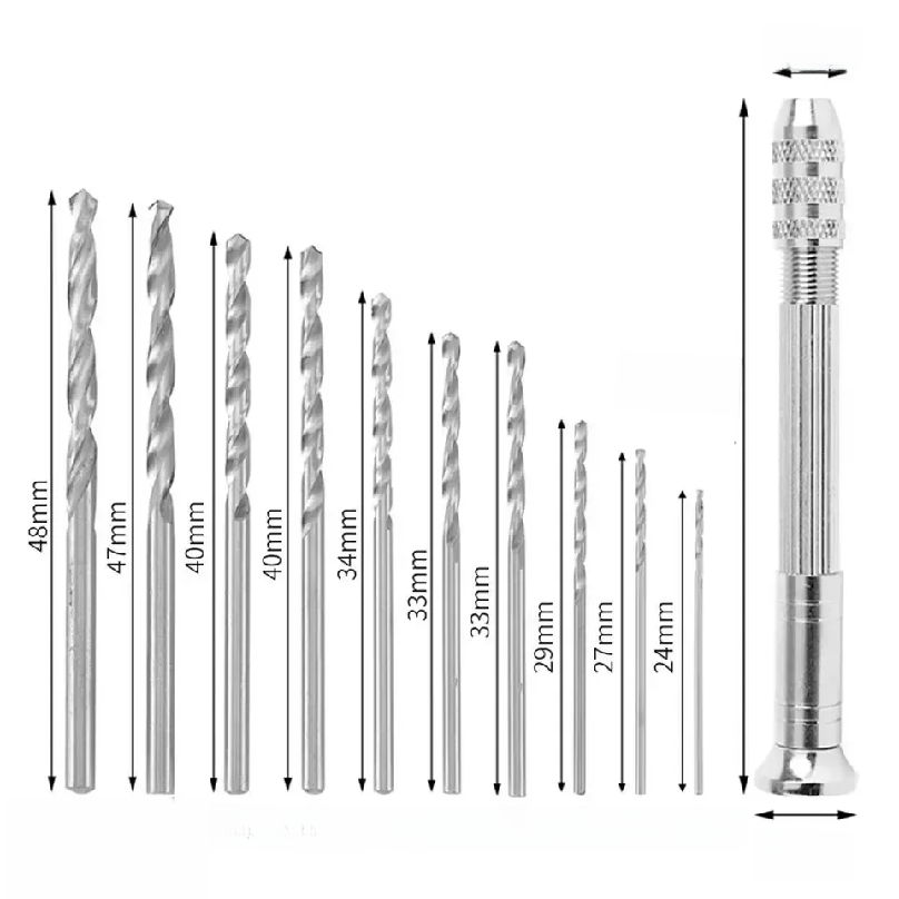 0.8-3.0mm Mini Hand Drill Wood - đánh giá và giá Woodworking Tools